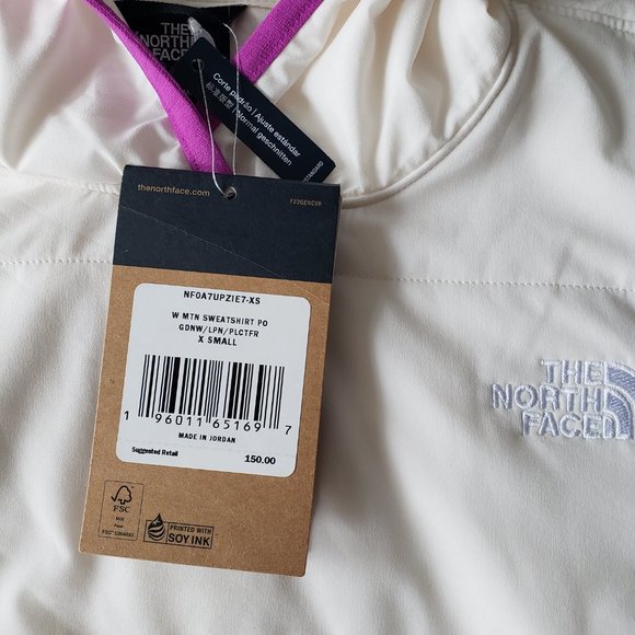 The North Face Mountain Hooded Sweatshirt Insulated Pullover - Picture 5 of 15